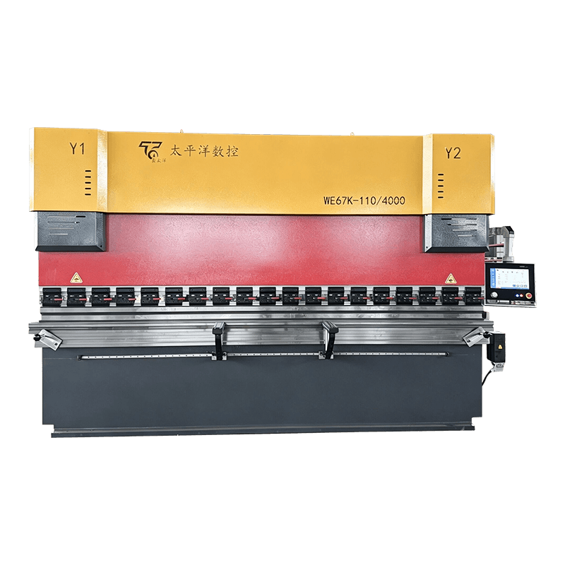 WE67K-serien elektrohydraulisk servo CNC hydraulisk plåtbockningsmaskin